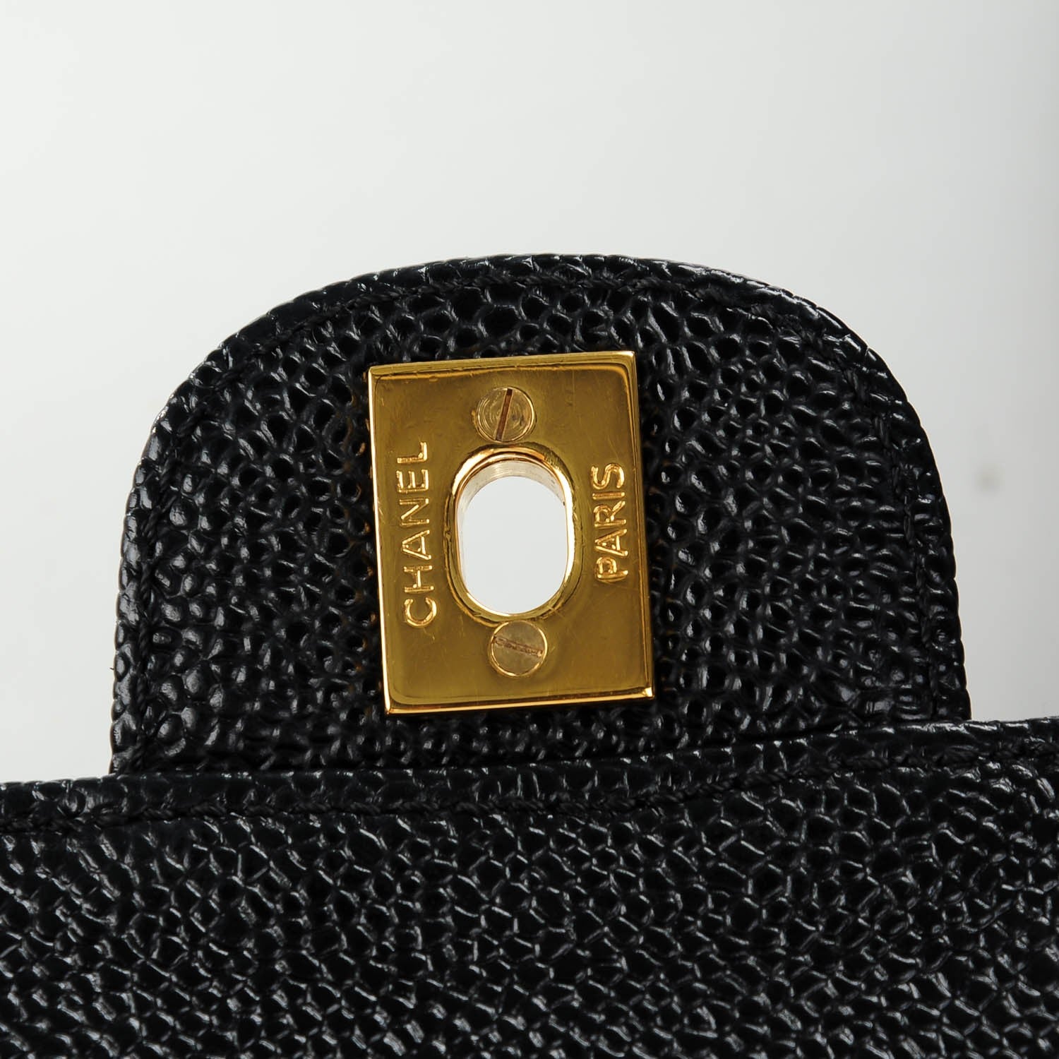 Chanel Caviar Quilted East West Flap Black 10 of 16