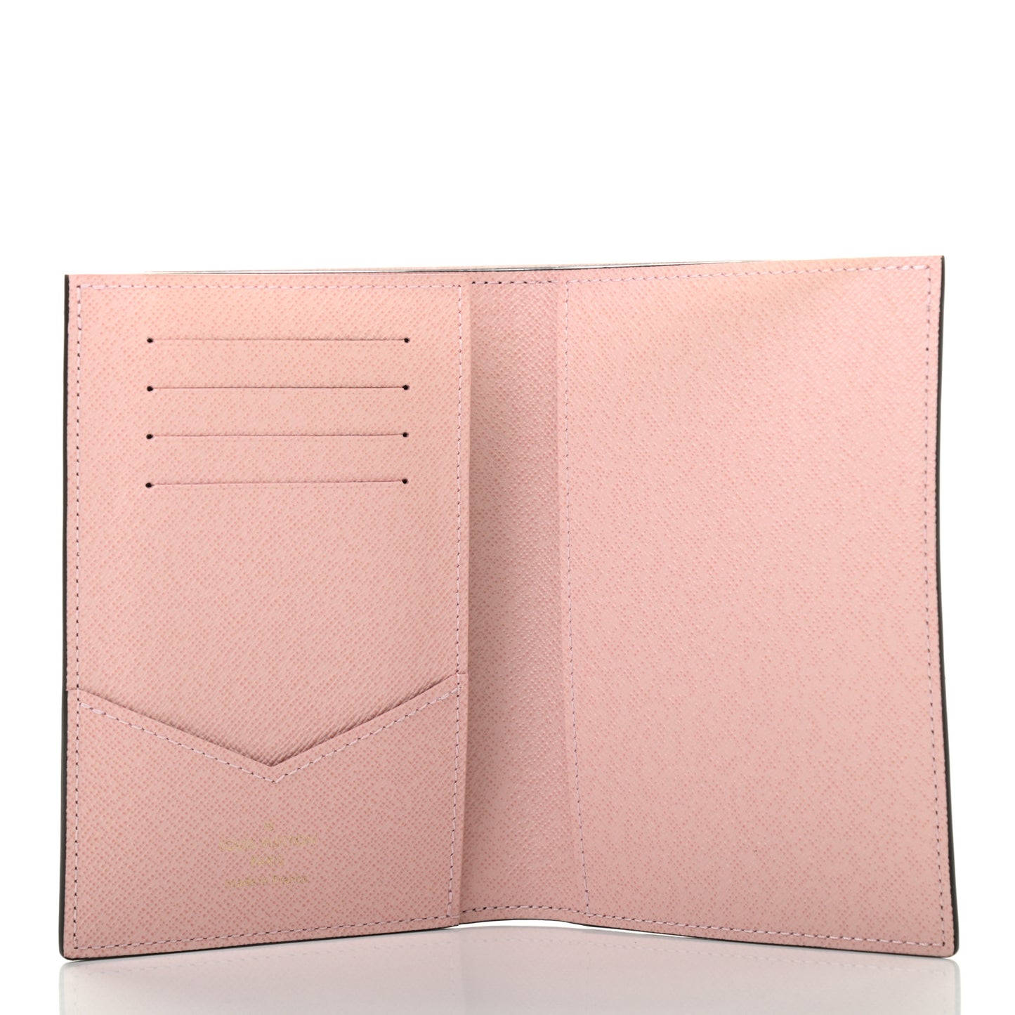 Monogram 2020 Christmas Animation Big Wheel Passport Cover Rose Ballerine