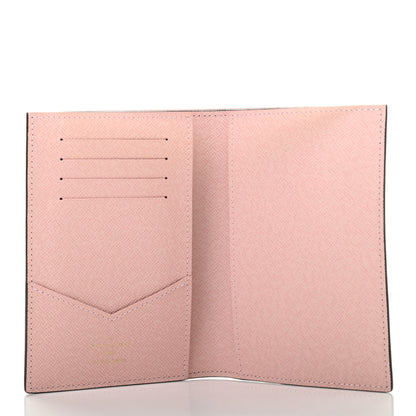 Louis Vuitton Monogram 2020 Christmas Animation Big Wheel Passport Cover Rose Ballerine 5 of 7