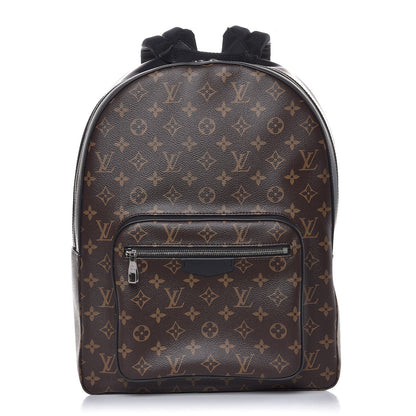 Louis Vuitton Monogram Macassar Josh Backpack 1 of 7
