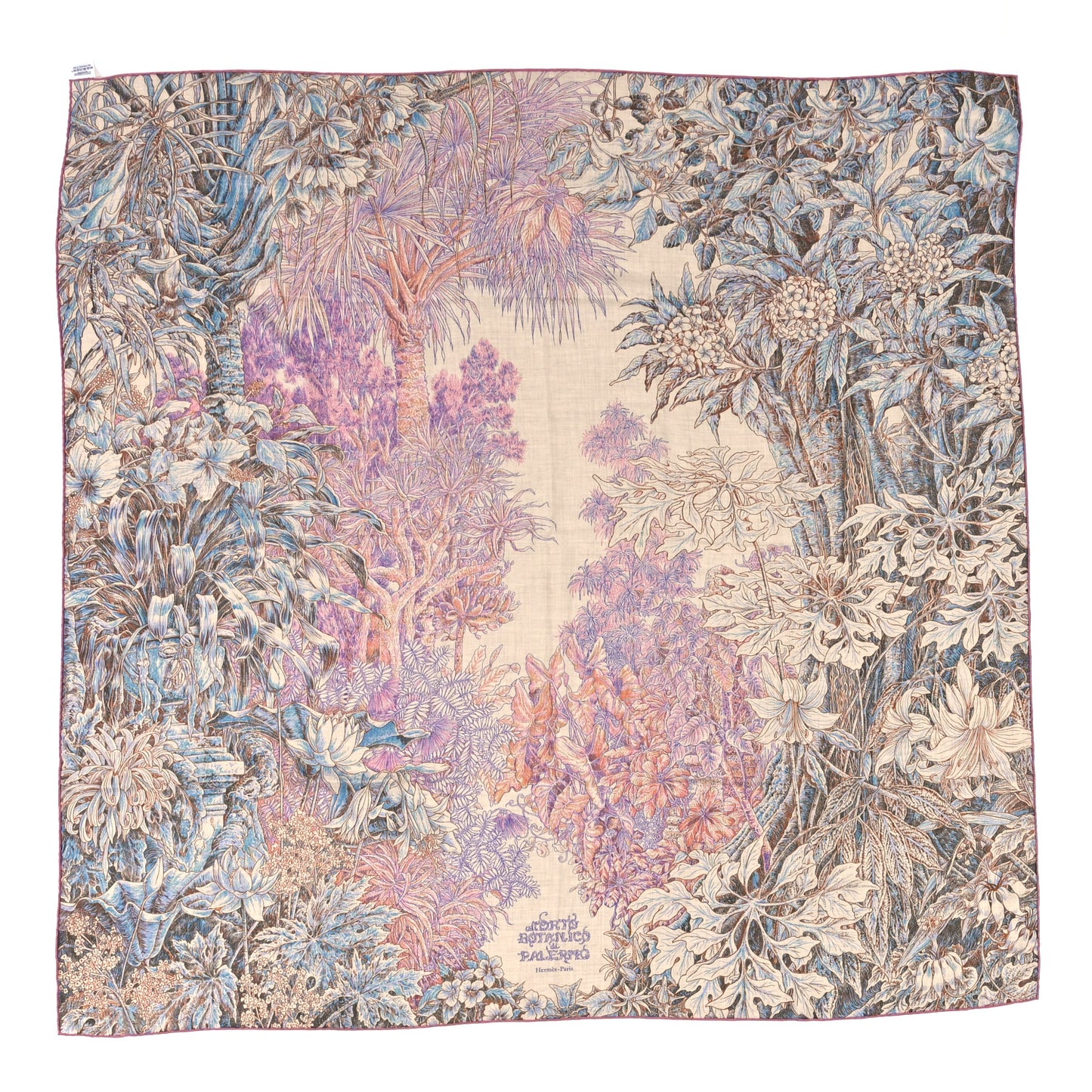 Cashmere Silk All'Orto Botanico di Palermo 140 Rose Naturel Bleu