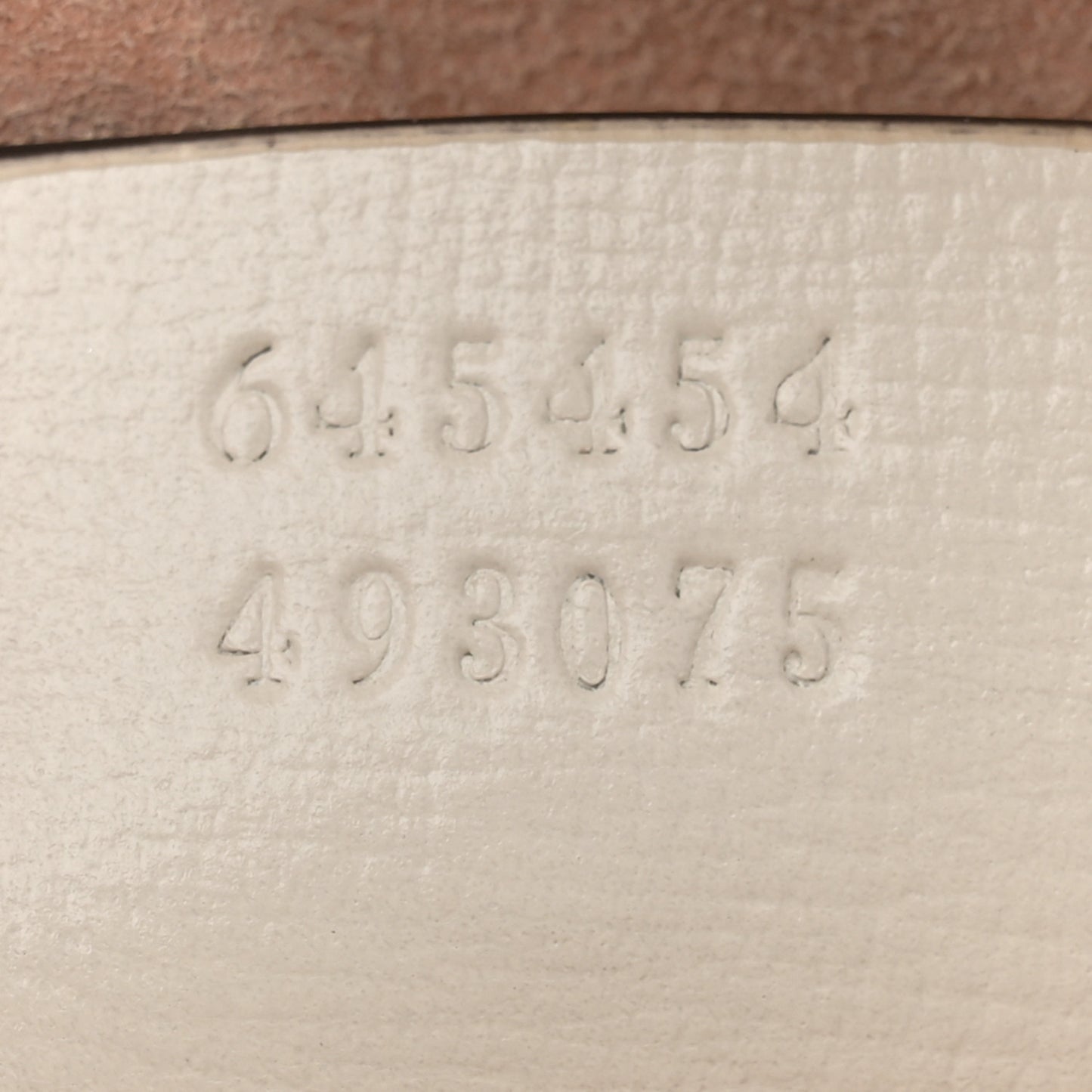 GG Supreme Monogram Small Horsebit 1955 Shoulder Bag Beige Mystic White