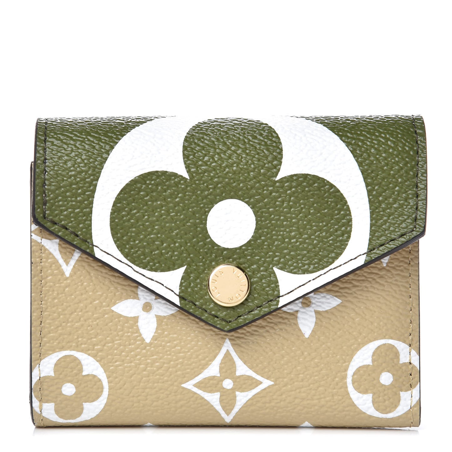 Monogram Giant Zoe Wallet Kaki