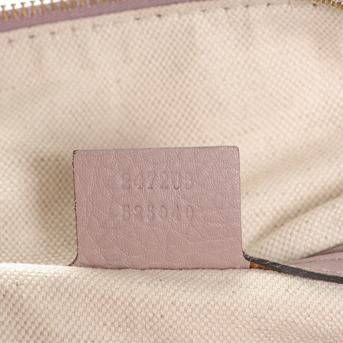 Monogram Selleria Calfskin Vintage Web Medium Boston New Sand Lilas