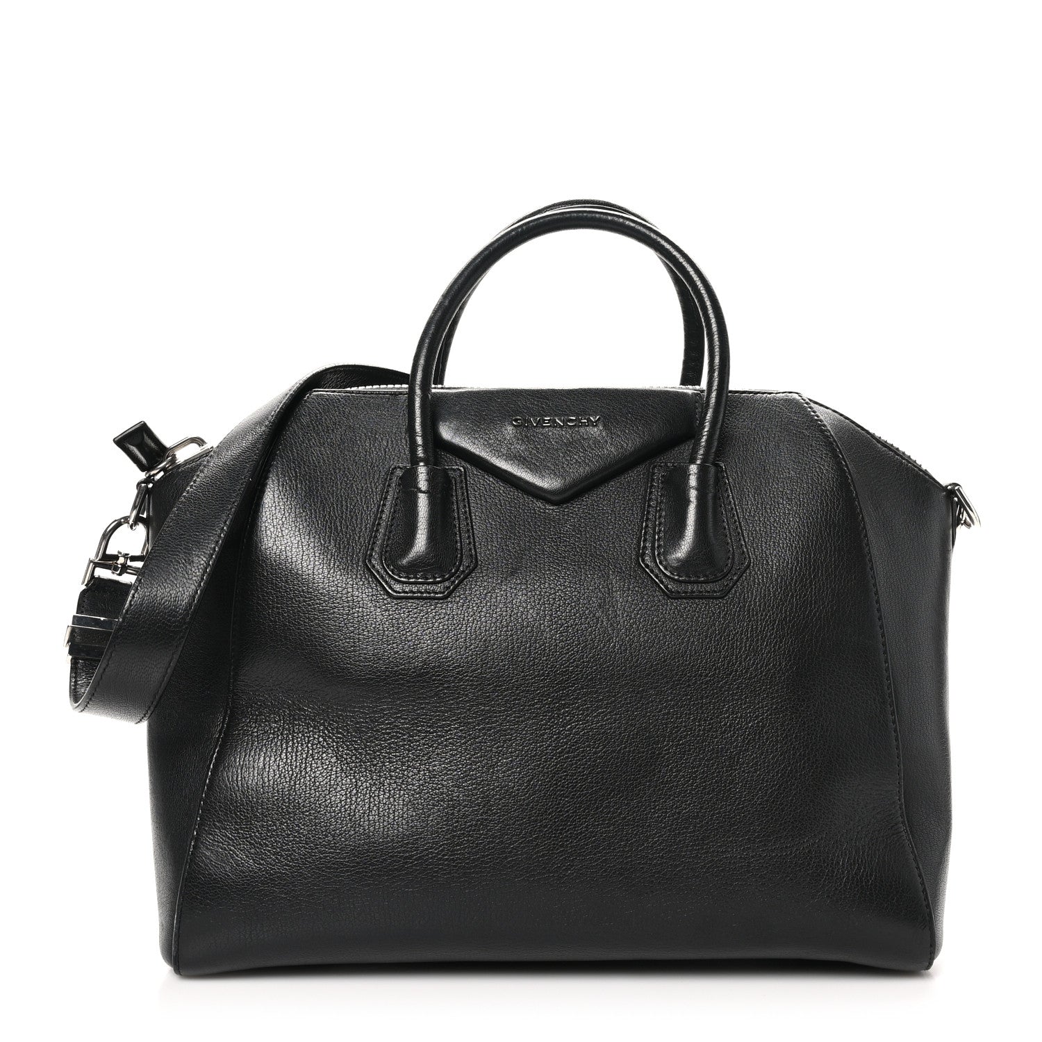 Givenchy Sugar Goatskin Medium Antigona Black 1 of 14