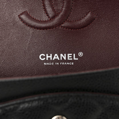Chanel Caviar Quilted Medium Double Flap Black 6 of 11