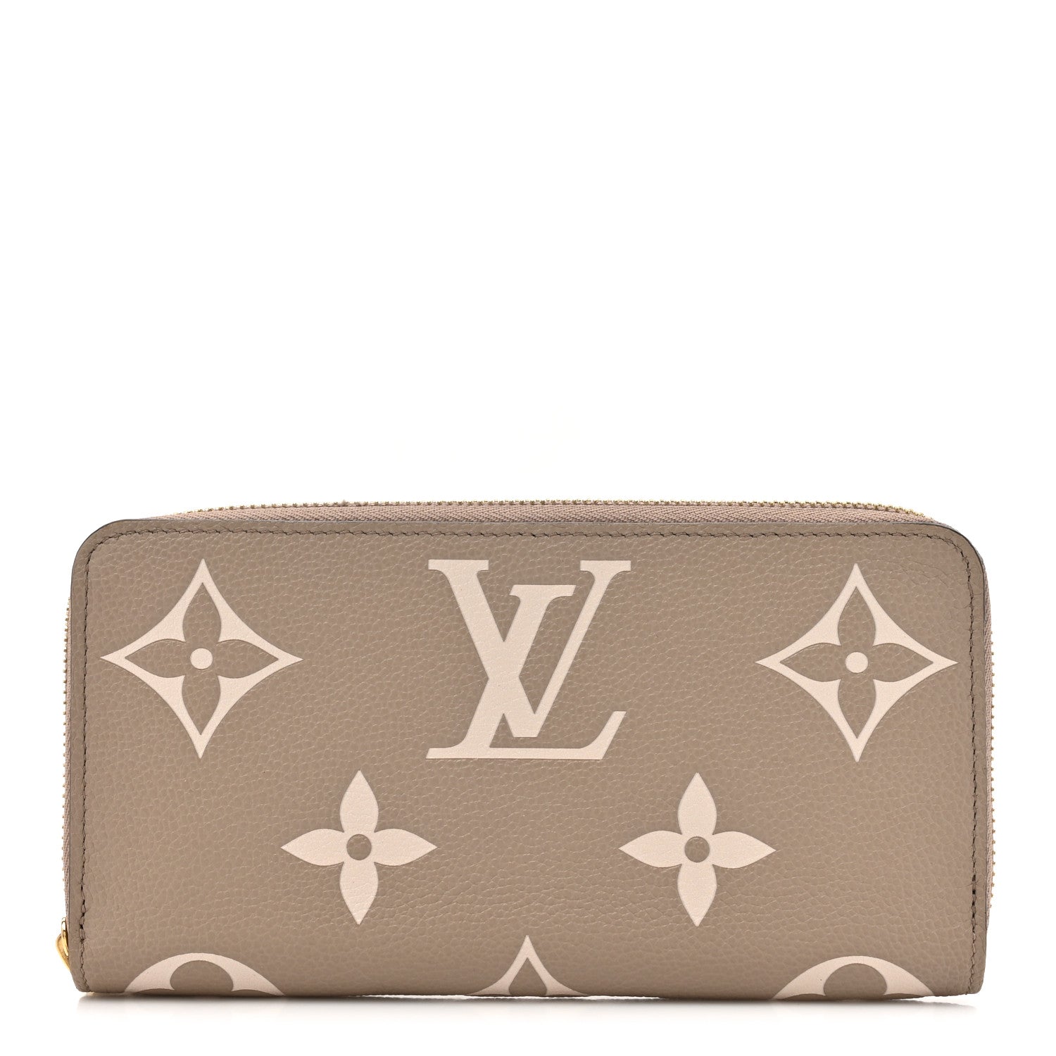 Louis Vuitton Empreinte Monogram Giant Zippy Wallet Tourterelle Creme 1 of 8