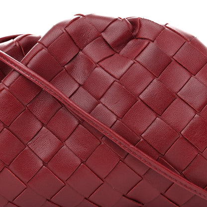 Bottega Veneta Nappa Intrecciato The Mini Pouch Bordeaux 9 of 11