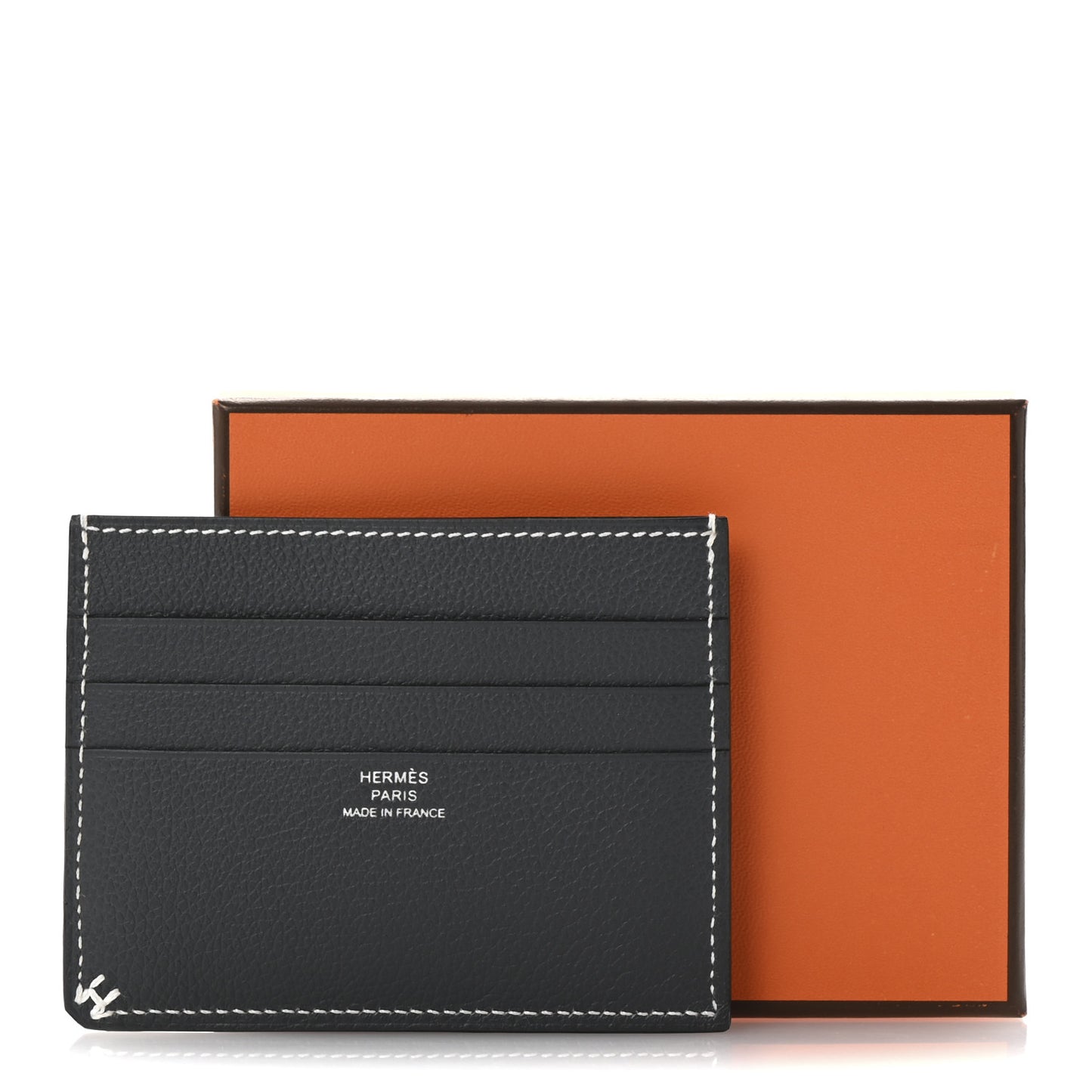 Evercolor H Sellier Card Holder Ardoise