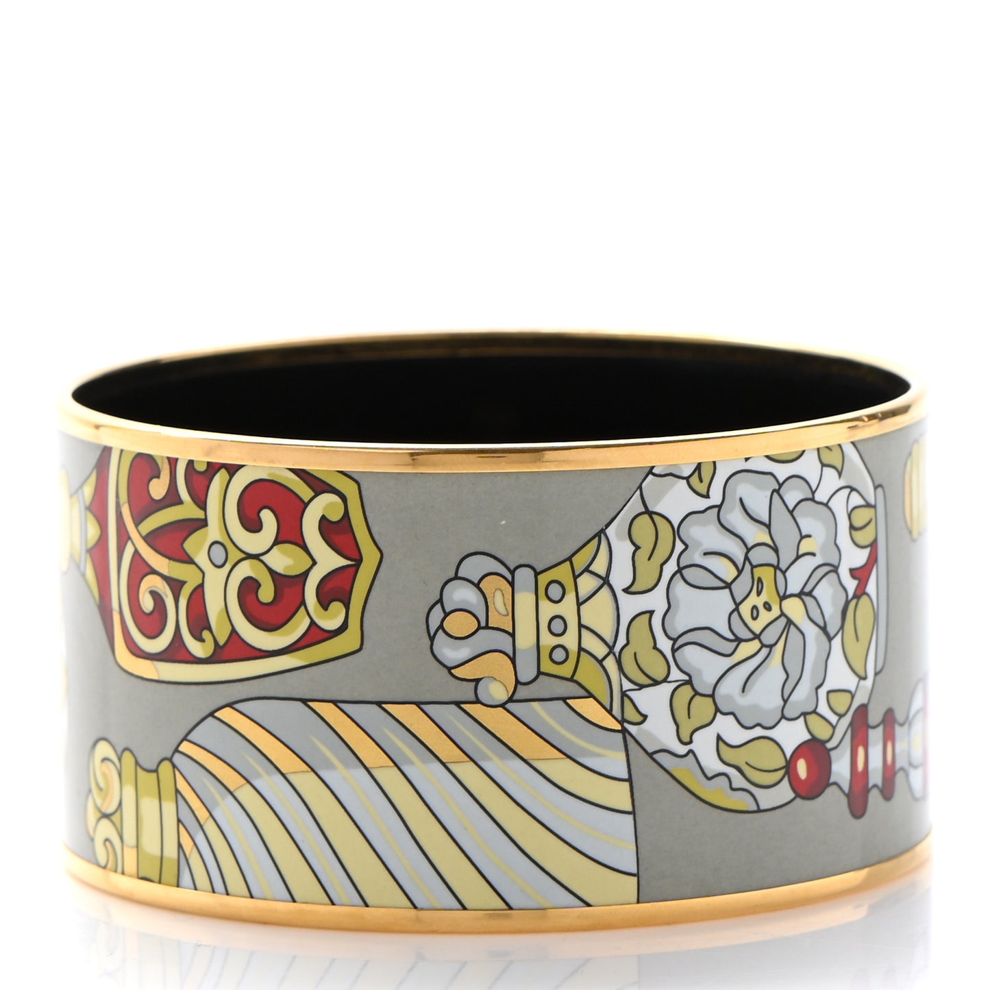 Enamel Printed Qu' Importe Le Falcon Extra Wide Bracelet 70
