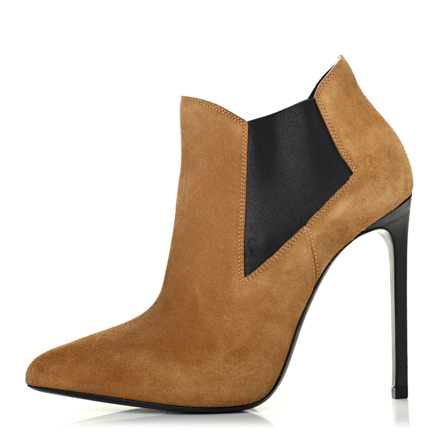 Suede Classic Paris Ela 110 Ankle Boots 38 Cinnamon