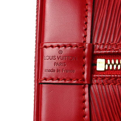 Louis Vuitton Epi Alma PM Castillan Red 6 of 13