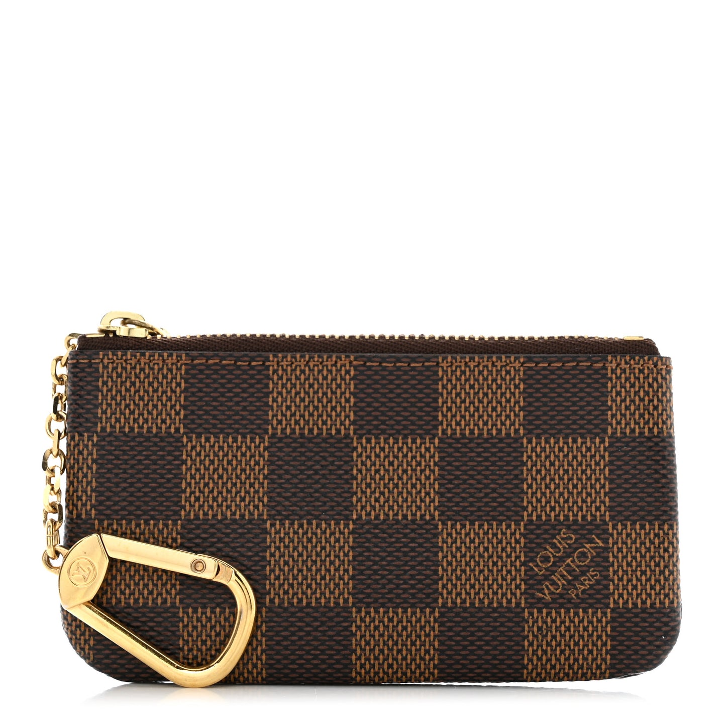 LOUIS VUITTON Damier Ebene Key Pouch