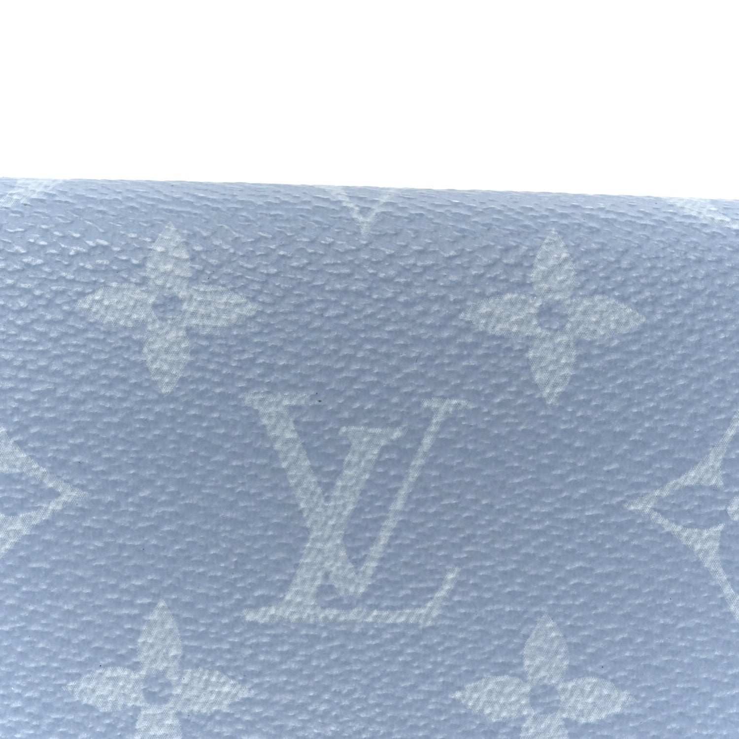 Louis Vuitton Taigarama Envelope Business Card Holder Sky Blue