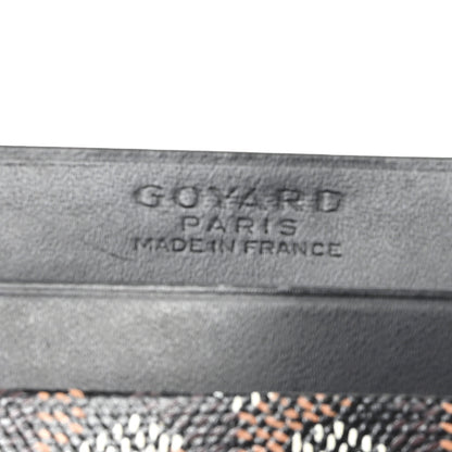 Goyard Goyardine Saint Sulpice Card Holder Black 6 of 7
