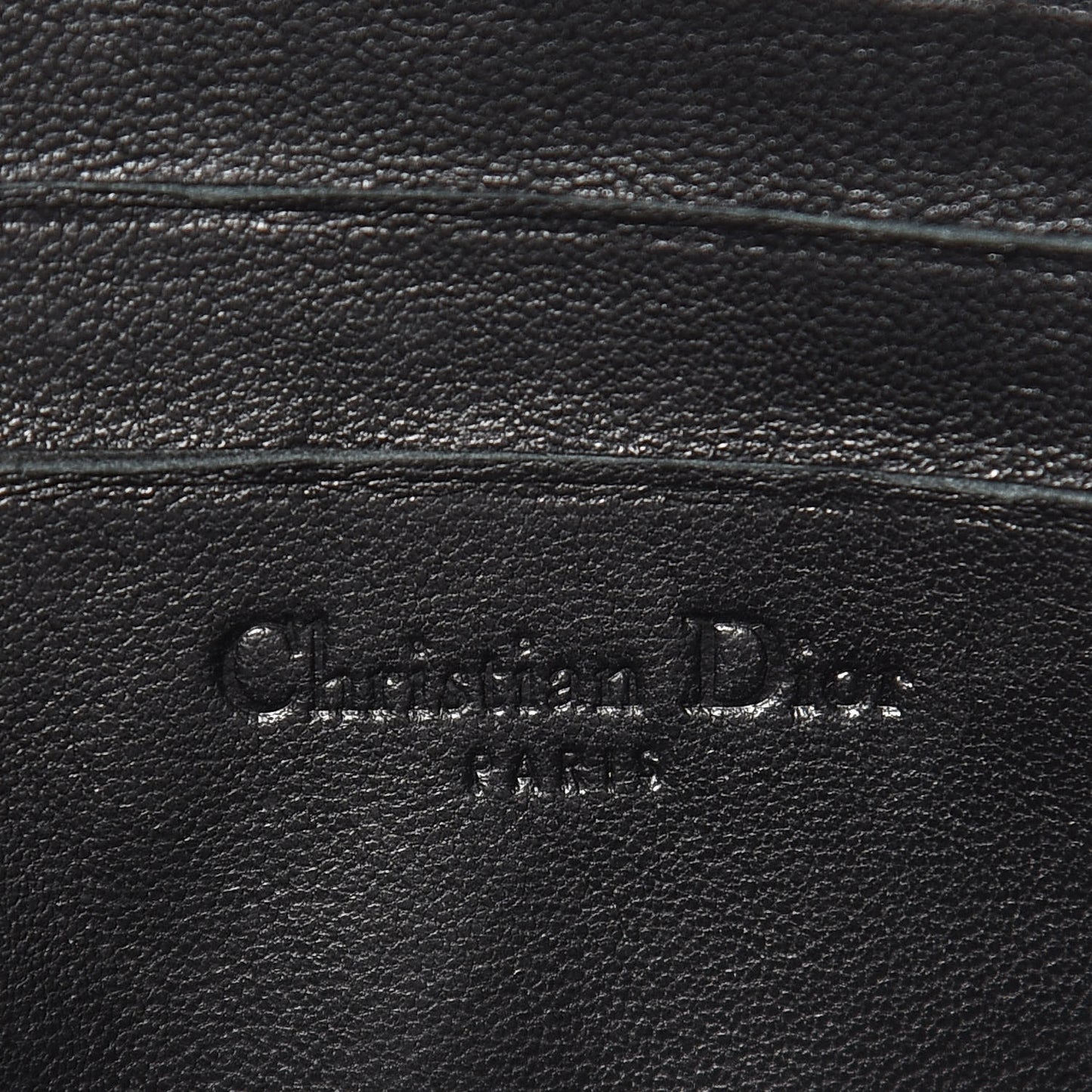Patent Cannage Wallet on Chain Pouch Black