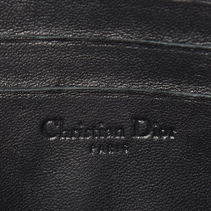 Christian Dior Patent Cannage Wallet on Chain Pouch Black 6 of 13