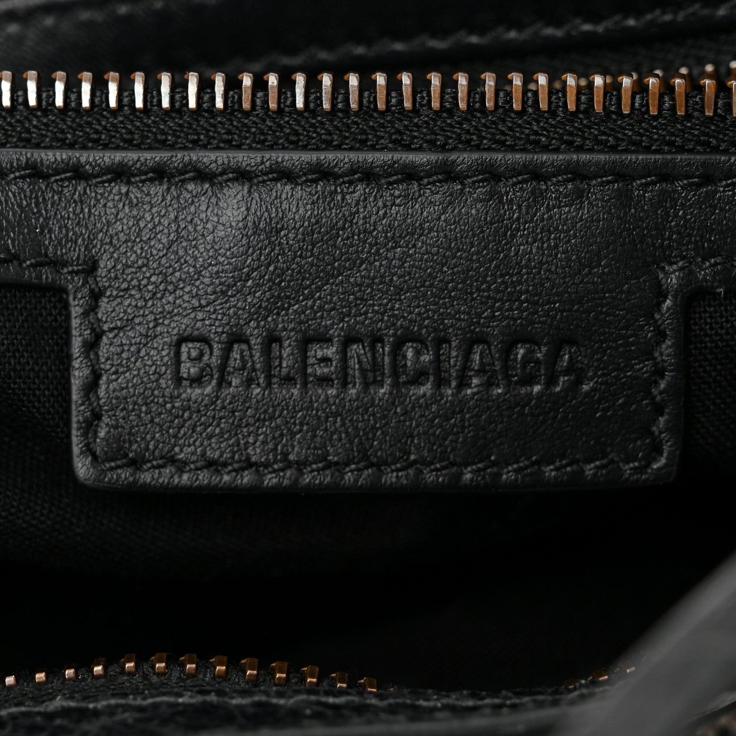 Balenciaga Agneau Arena Classic Hardware Le City Mini  Black 6 of 10