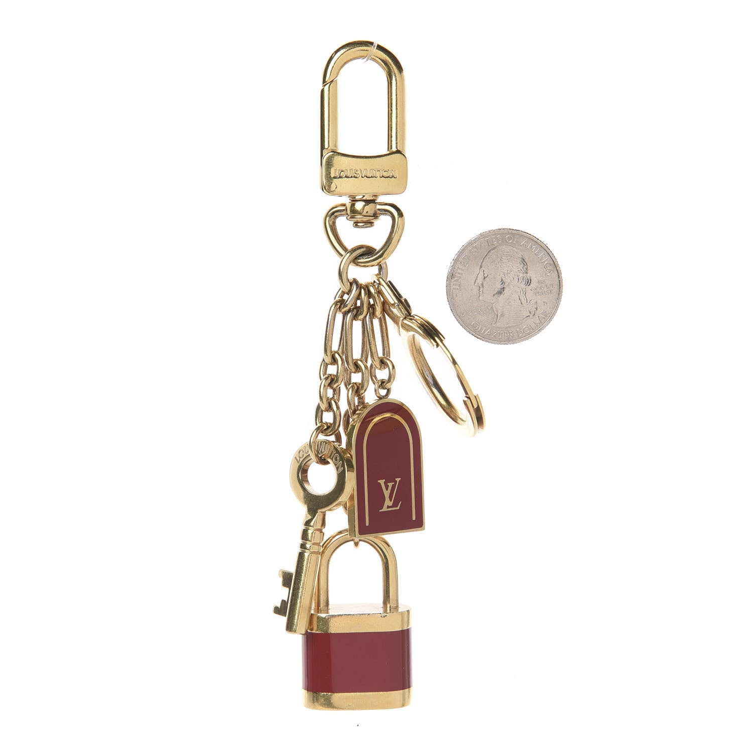 Louis Vuitton Cadenas Key Holder Pomme D'Amour 2 of 2