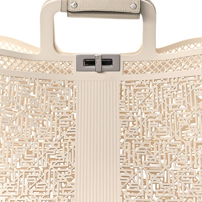 Fendi Recycled Plastic Basket Forty8 Satchel White 8 of 12