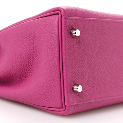 Hermes Togo Kelly Retourne 28 Rose Pourpre 9 of 11
