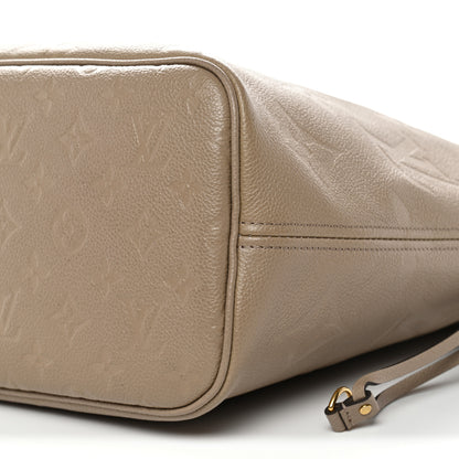 Louis Vuitton Empreinte Monogram Giant Neverfull MM Tourterelle 9 of 9