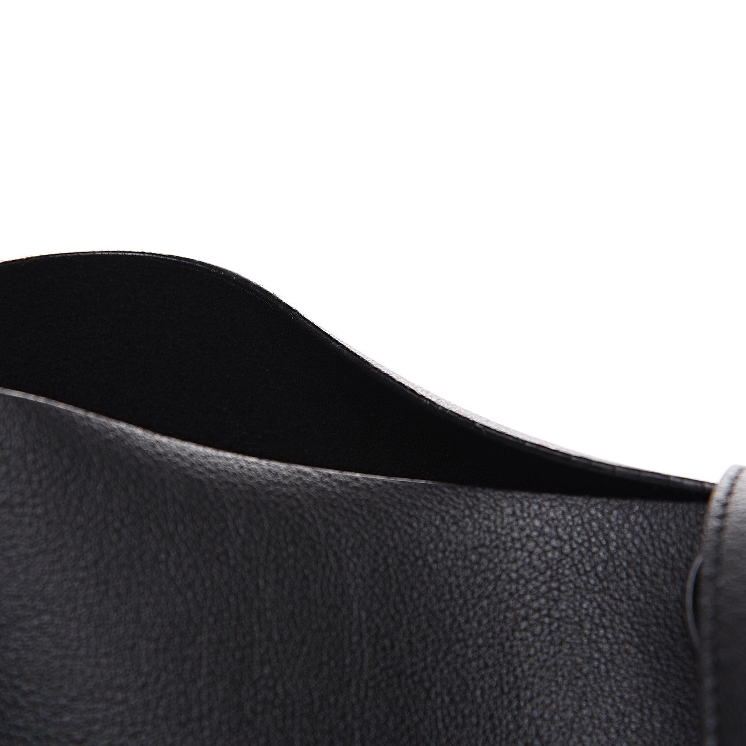 Saint Laurent Calfskin Large Shopping Tote Black 13 of 13