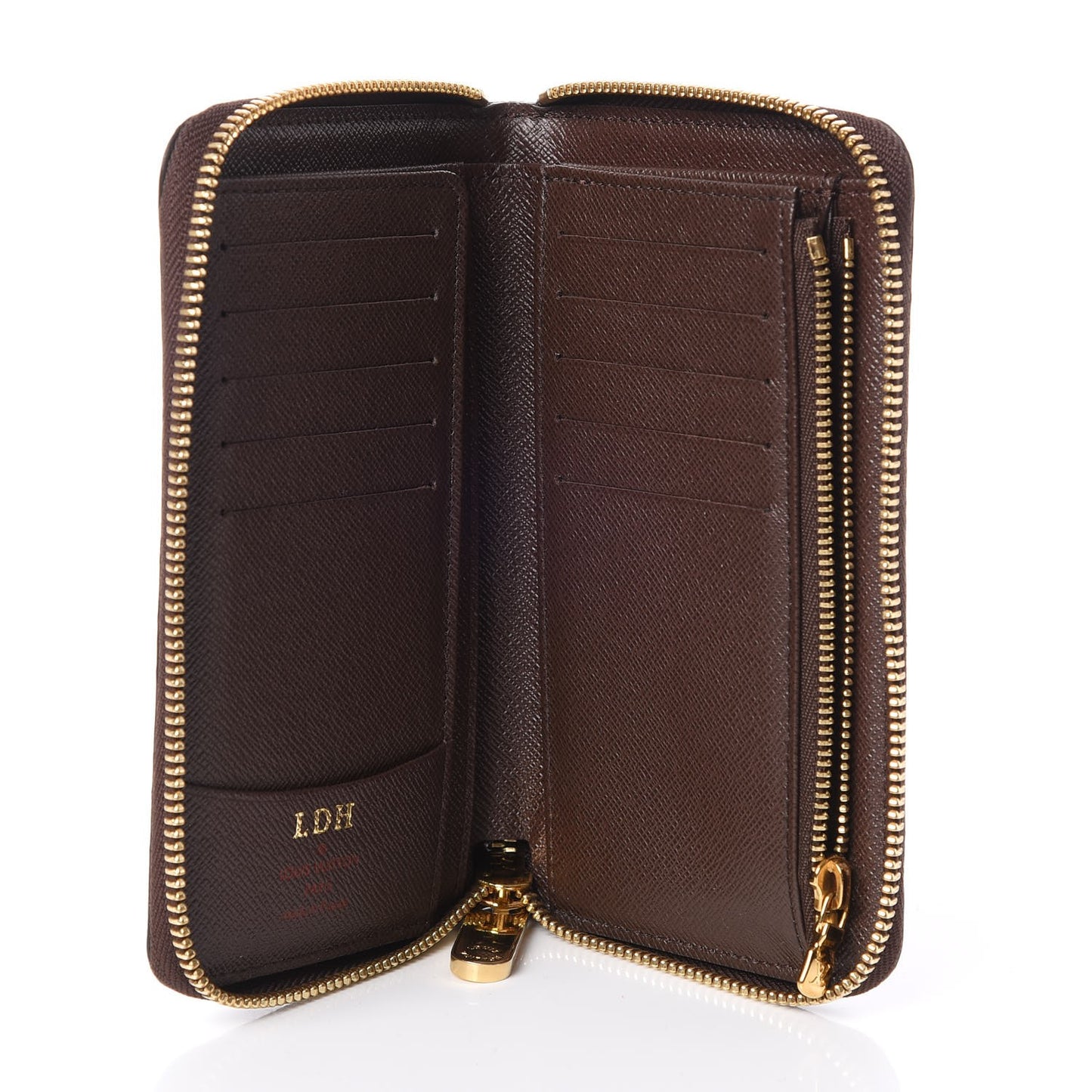 Damier Ebene Zippy Compact Wallet