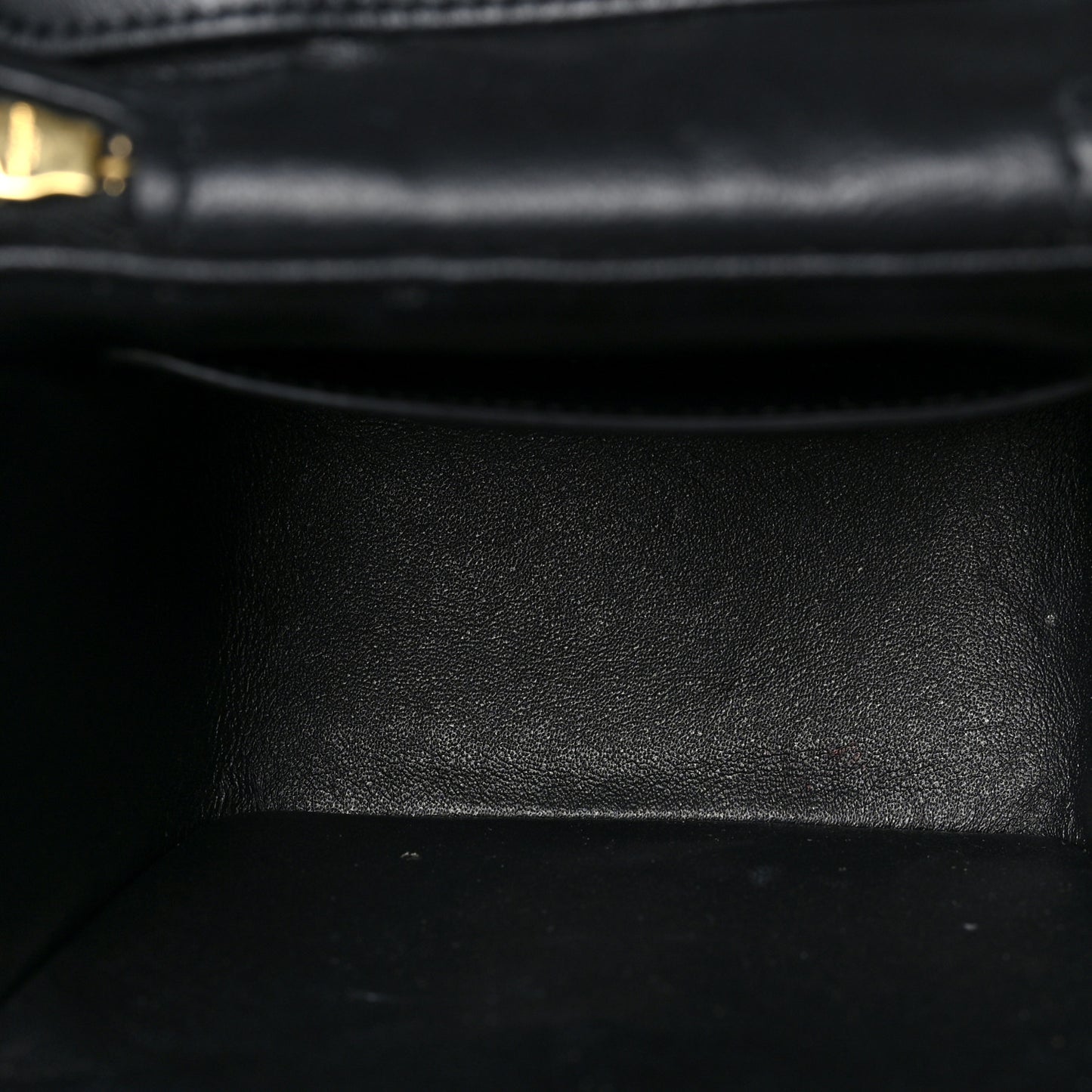 Patent Matelasse Monogram Vicky Vanity Black