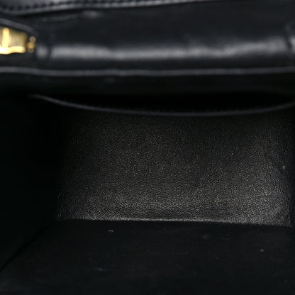 Saint Laurent Patent Matelasse Monogram Vicky Vanity Black 5 of 8