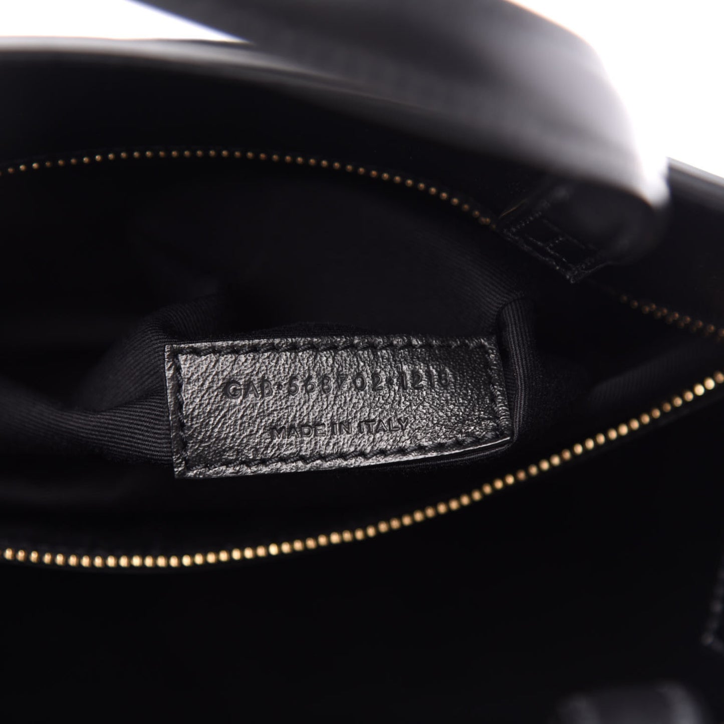 Calfskin Small Manhattan Shopper Tote Black