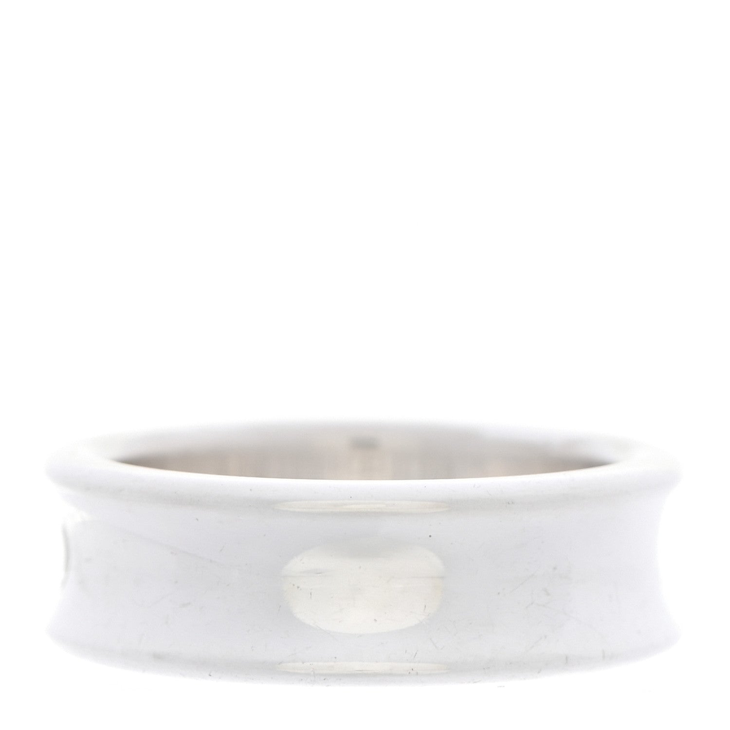 Tiffany Sterling Silver 1837 Band Ring 54 6.75 3 of 6