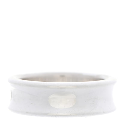 Tiffany Sterling Silver 1837 Band Ring 54 6.75 3 of 6