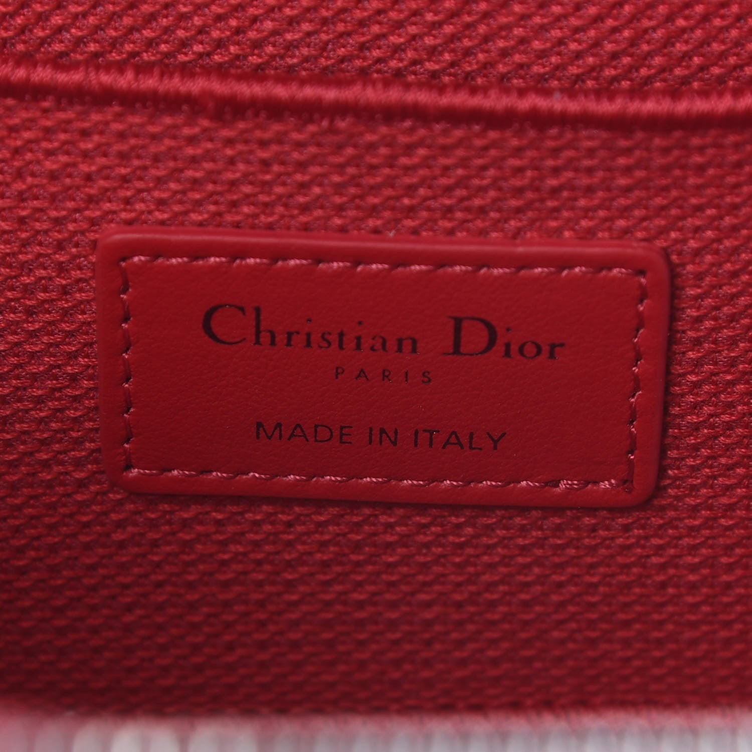 Christian Dior Canvas Embroidered Toile De Jouy Small Travel Vanity Case Fuchsia 5 of 7