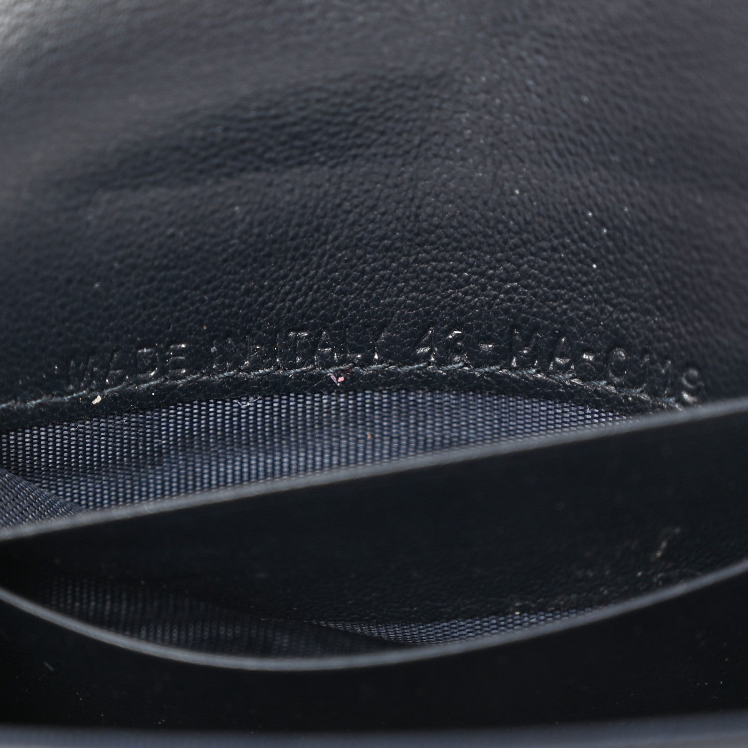 Christian Dior Oblique Saddle Card Holder Blue 7 of 9