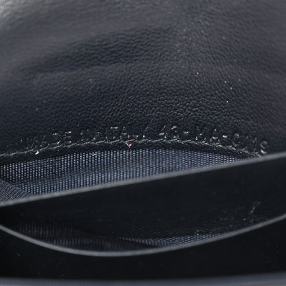Christian Dior Oblique Saddle Card Holder Blue 7 of 9