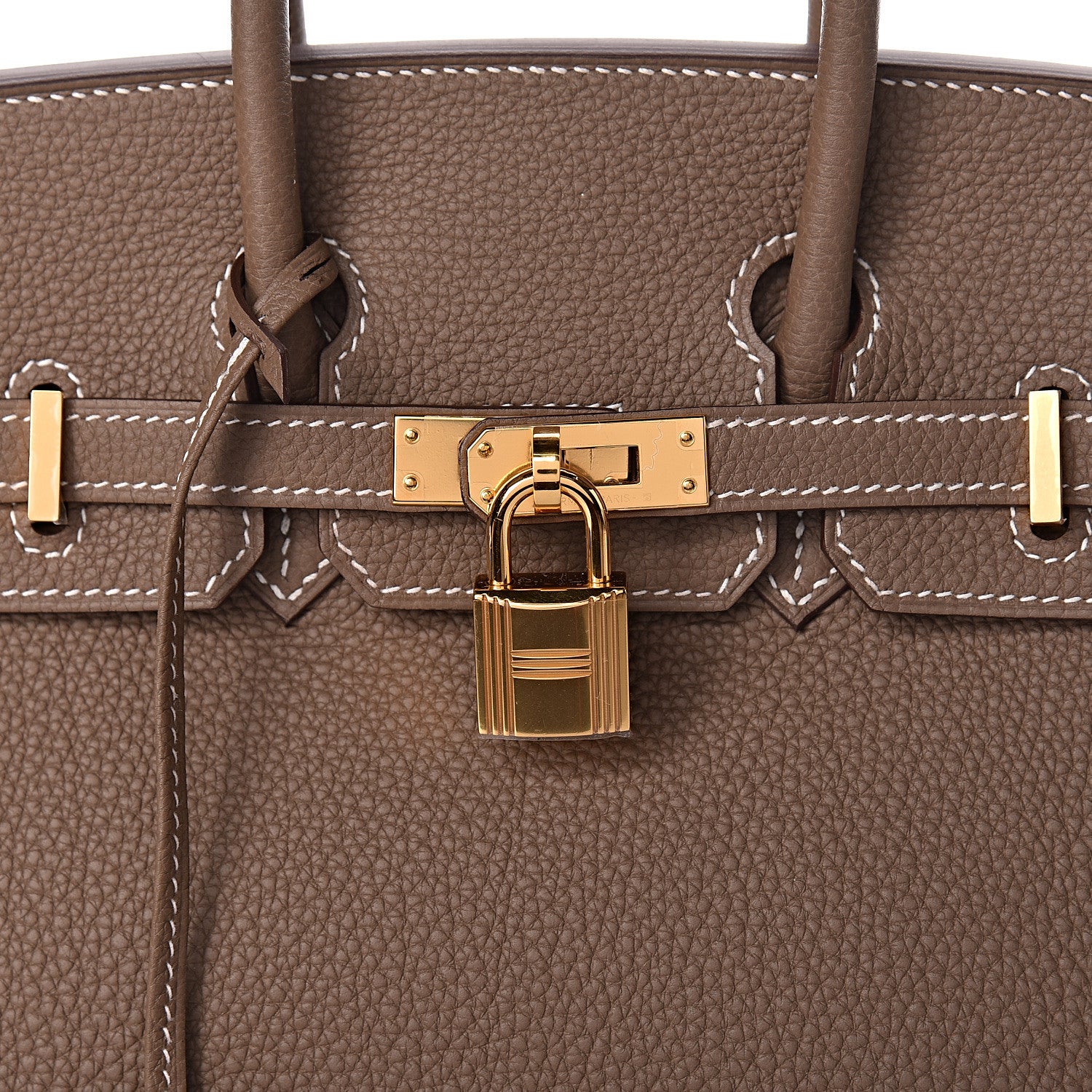 Hermes Togo Birkin 25 Etoupe 33 of 33