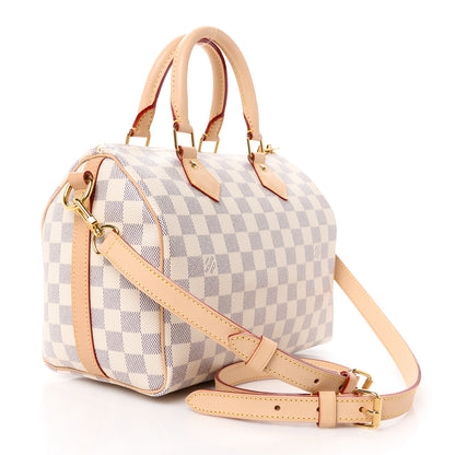 Louis Vuitton Damier Azur Speedy Bandouliere 25 3 of 12