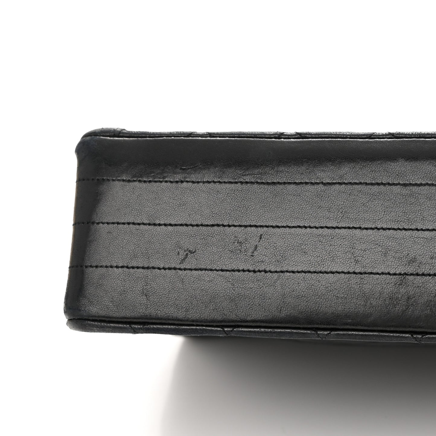 Lambskin Quilted Paris Medium Single Flap Black