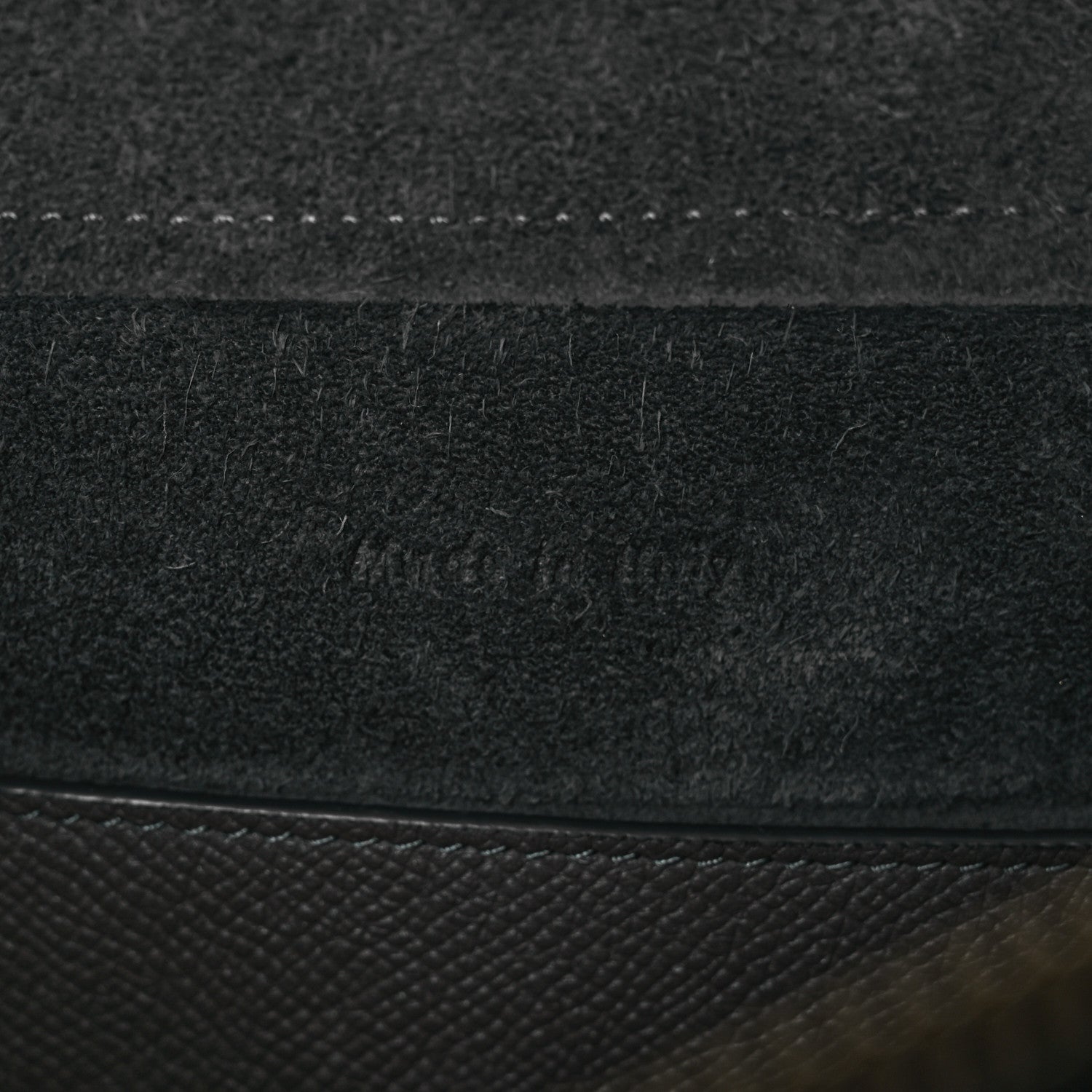 Celine Grained Calfskin Micro Belt Bag Grey 7 of 12