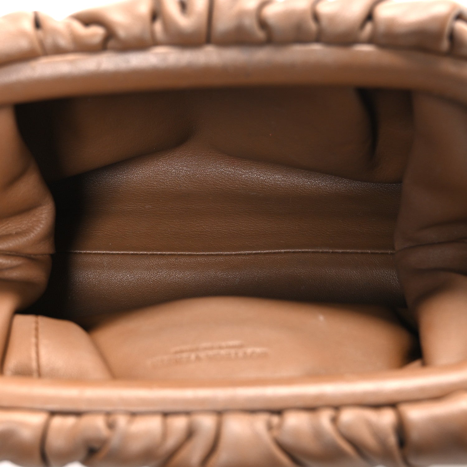 Bottega Veneta Butter Calfskin The Mini Pouch Camel 5 of 13