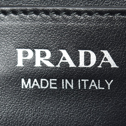 Prada Soft Calfskin Impunture Diagramme Belt Bag Black 7 of 9