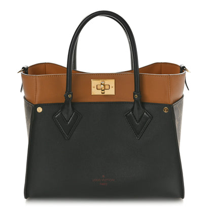 Louis Vuitton Calfskin Monogram On My Side Black 1 of 10