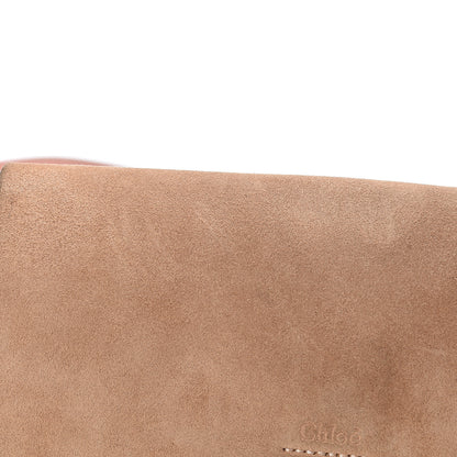 Chloe Suede Calfskin Small Faye Shoulder Bag Blushy Pink 12 of 17
