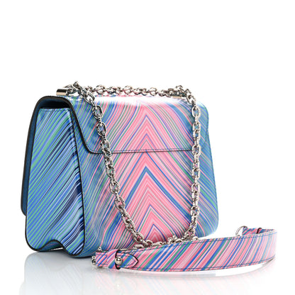 Louis Vuitton Epi Tropical Twist Shoulder Bag MM Blue Rose 2 of 11
