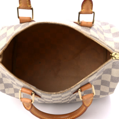 Louis Vuitton Damier Azur Speedy 25 5 of 17