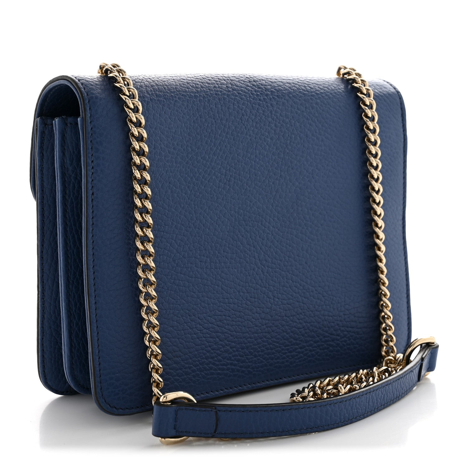 Gucci Dollar Calfskin Small Interlocking G Shoulder Bag Caspian 2 of 10