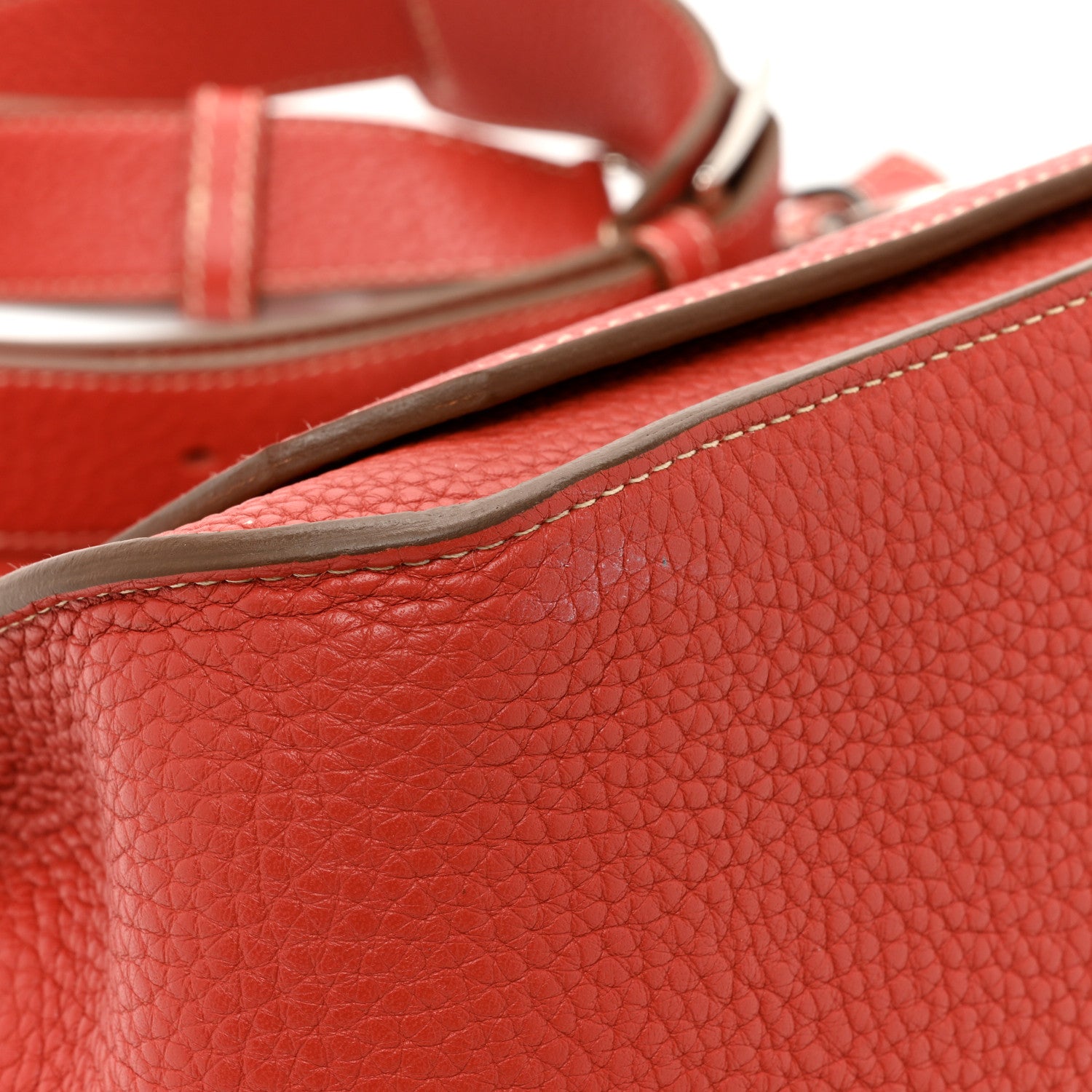 Hermes Taurillon Clemence Jypsiere 34 Bougainvillea 10 of 12