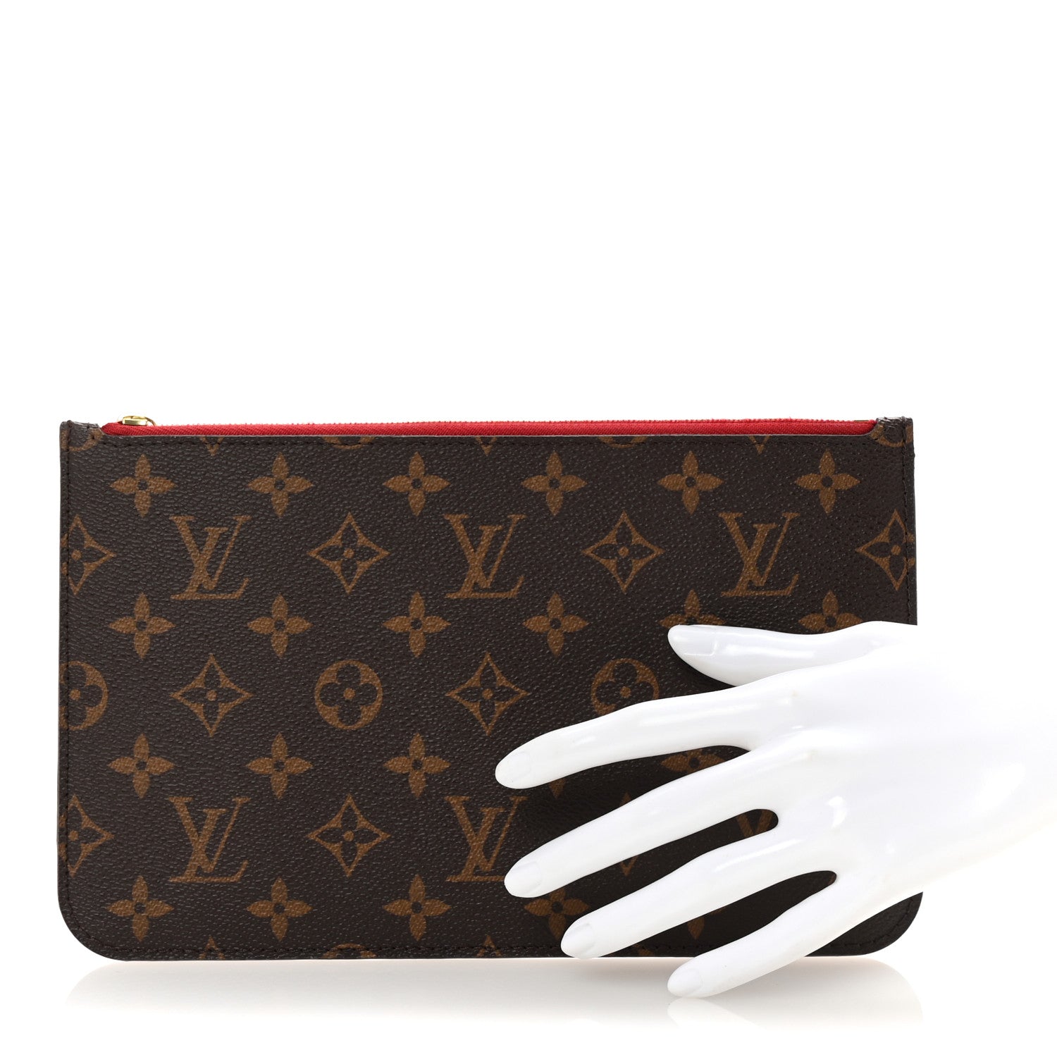 Louis Vuitton Monogram Neverfull MM GM Pochette Cherry 2 of 6