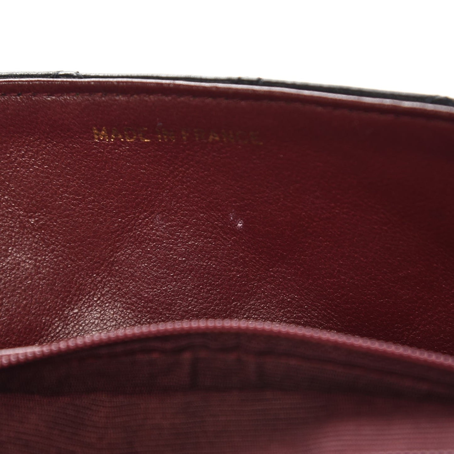 Lambskin Quilted Small Single Flap Black